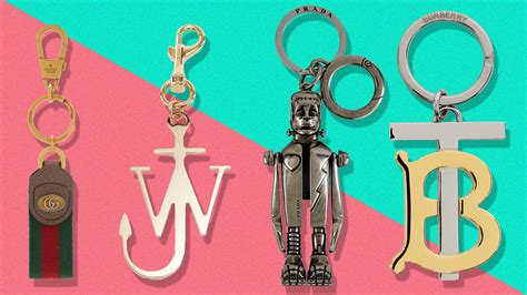 popular designer key rings